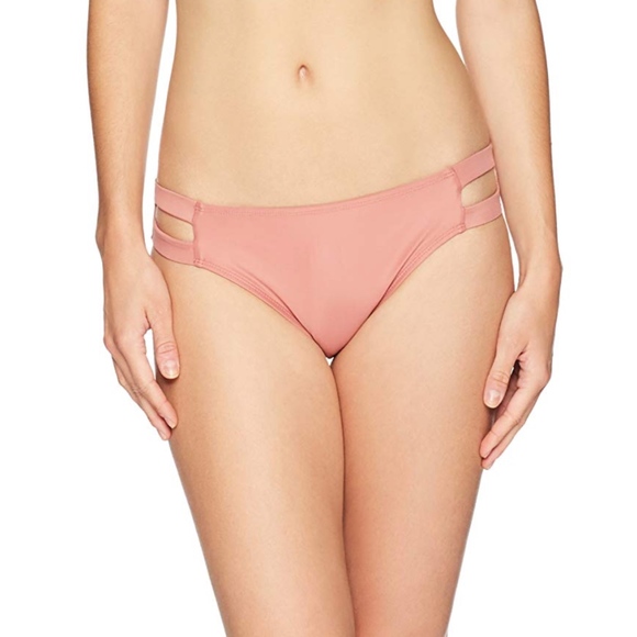 mae Other - Blush Double Strap Hipster Bikini Bottom Sz XL NWT